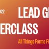 Geekout – Lead Gen Masterclass 12-2022